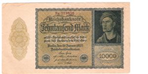 Weimar republic #71 Banknote