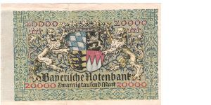 Banknote from Germany