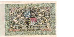 Banknote from Germany