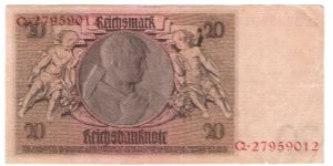 Banknote from Germany