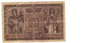 Banknote from Germany