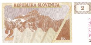 Banknote from Slovenia