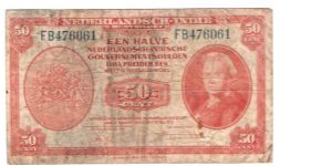 dutch east indies
american bank note company print Banknote