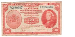 Netherlands/Indies Amer.BAnk, Note Banknote