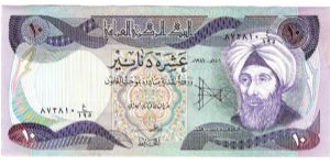 10 dianr from iraq
this set two Banknote