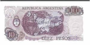 Banknote from Argentina