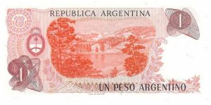 Banknote from Argentina