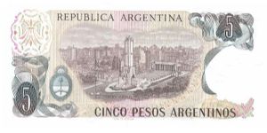 Banknote from Argentina