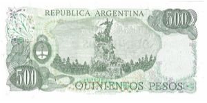 Banknote from Argentina