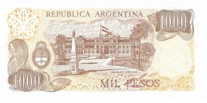 Banknote from Argentina