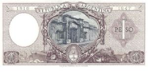 Banknote from Argentina