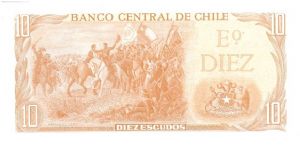 Banknote from Chile