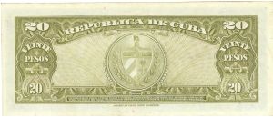 Banknote from Cuba