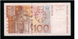 Banknote from Croatia