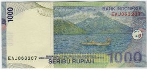 Banknote from Indonesia