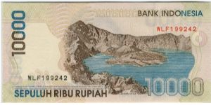 Banknote from Indonesia