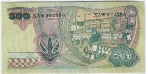 Banknote from Indonesia