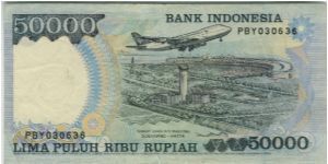 Banknote from Indonesia