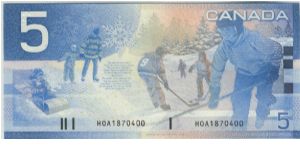 Banknote from Canada