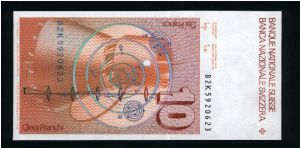 Banknote from Switzerland