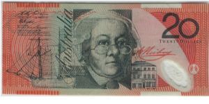 Australia 1994 $20 Polymer. Special thanks to Mbak Itut Banknote