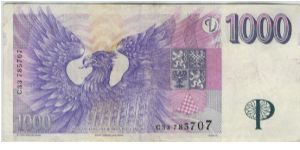 Banknote from Czech Republic