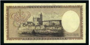 Banknote from Italy