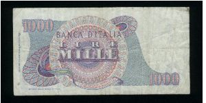 Banknote from Italy