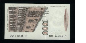 Banknote from Italy