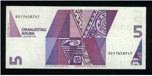 Banknote from Aruba