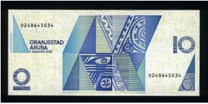 Banknote from Aruba