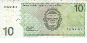 Banknote from Netherlands Antilles