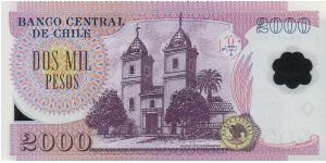 Banknote from Chile