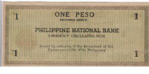 Banknote from Philippines