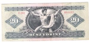 Banknote from Hungary