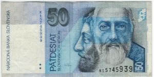 Banknote from Slovakia