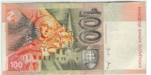 Slovakia 2001 100 Korun. Slovakia 2000 500 Korun. Special thanks to Budhe Ratna Banknote