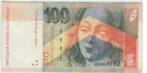 Banknote from Slovakia