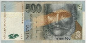 Banknote from Slovakia