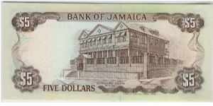 Banknote from Jamaica