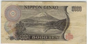 Banknote from Japan