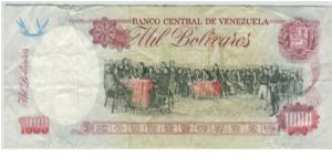 Banknote from Venezuela