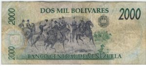 Banknote from Venezuela