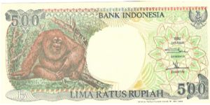 Banknote from Indonesia