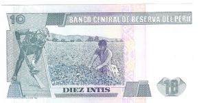 Banknote from Peru