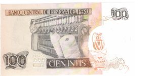 Banknote from Peru