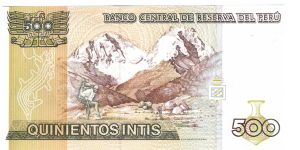 Banknote from Peru