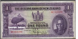 £1 Lefeaux 9C Banknote