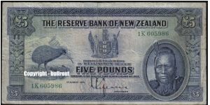 £5 Lefeaux 1K Banknote