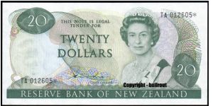 $20 Hardie II TA* (replacement note) Banknote